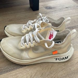Off white Zoom fly— size 6.5